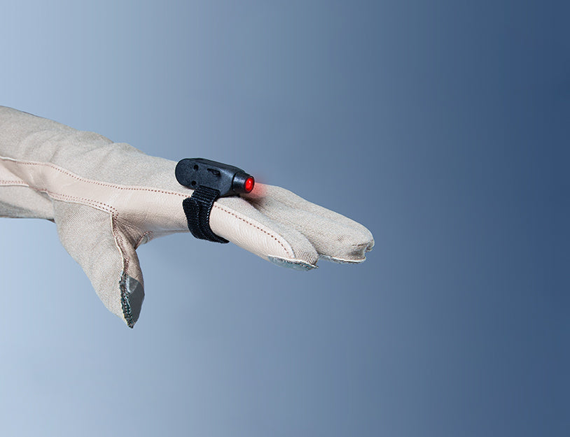 Luz de dedo MK1. 1 luz roja