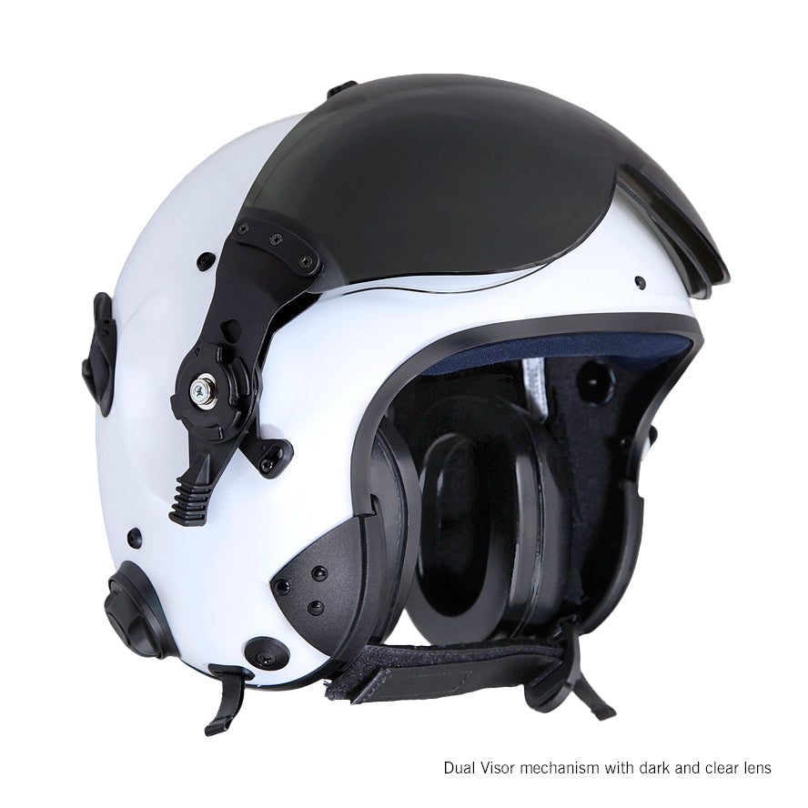 akc aviator bluetooth motorcycle helmet ANR UFQ BT AHA28 pilot aviation helicopter style iconography with orange accents Airoh Aviator Ace 2 Sunrise