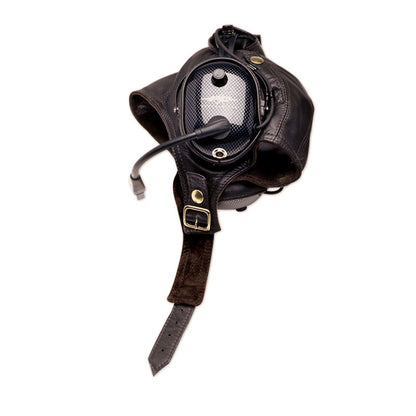 Casco de vuelo de cuero para auriculares David Clark H-10 (EHLA)