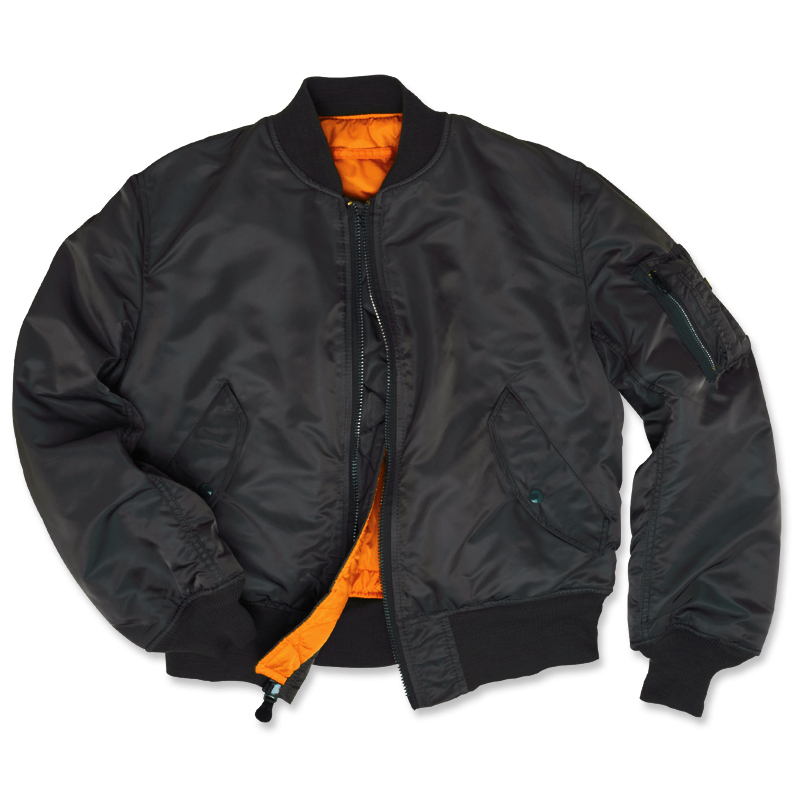 DUB PISTOLS Bomber Jacket, MA2, Black US Air Force flight jacket | Dub  Pistols Official Merch